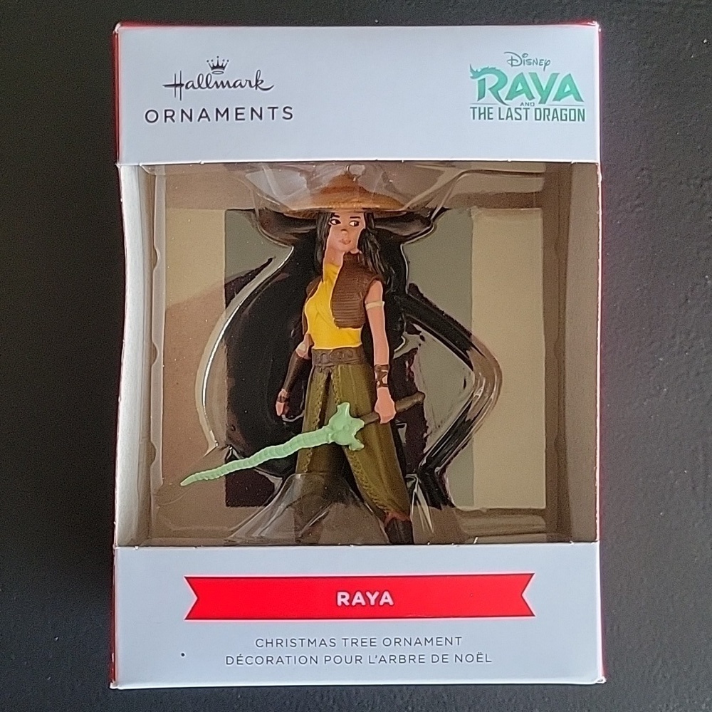 Hallmark ornament, Disney Raya and the Last Dragon, nwt